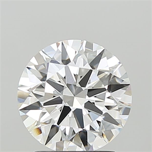 Picture of Lab Grown Diamond 2.10 Carats, Round with Ideal Cut, E Color, VVS1 Clarity and Certified by IGI