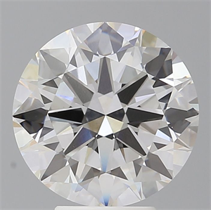 Picture of Lab Grown Diamond 5.01 Carats, Round with Excellent Cut, F Color, VS1 Clarity and Certified by IGI