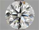 Natural Diamond 1.20 Carats, Round with Very Good Cut, I Color, VS1 Clarity and Certified by IGI