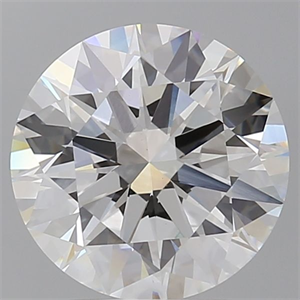 Picture of Lab Grown Diamond 3.56 Carats, Round with Ideal Cut, E Color, VS1 Clarity and Certified by IGI