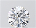 Lab Grown Diamond 1.01 Carats, Round with Ideal Cut, D Color, VVS2 Clarity and Certified by IGI