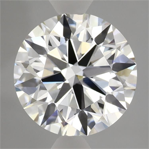Picture of Lab Grown Diamond 2.76 Carats, Round with Ideal Cut, E Color, VS1 Clarity and Certified by IGI