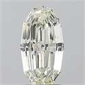 Natural Diamond 1.70 Carats, Oval with  Cut, M Color, VS1 Clarity and Certified by GIA