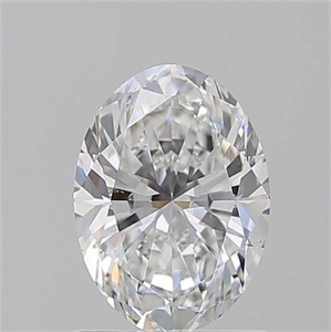 Picture of Natural Diamond 1.20 Carats, Oval with  Cut, E Color, SI1 Clarity and Certified by GIA