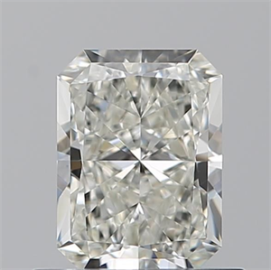 Picture of Natural Diamond 0.74 Carats, Radiant with  Cut, J Color, VVS1 Clarity and Certified by GIA