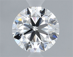 Picture of Natural Diamond 0.70 Carats, Round with Very Good Cut, E Color, VVS2 Clarity and Certified by GIA