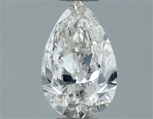 Picture of Natural Diamond 0.60 Carats, Pear with  Cut, G Color, VS1 Clarity and Certified by IGI