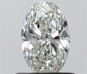 Foto Diamante Natural 0.62 quilates, Ovalado , Color H, claridad VS1 y certificado IGI de