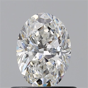 Picture of Natural Diamond 0.56 Carats, Oval with  Cut, F Color, VVS2 Clarity and Certified by GIA