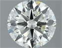 Natural Diamond 1.00 Carats, Round with Excellent Cut, K Color, SI1 Clarity and Certified by IGI