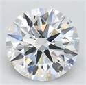Del inventario de diamantes de laboratorio, 2.60 quilates, Redondo , Color D, claridad VVS1 y certificado IGI