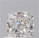 Natural Diamond 0.70 Carats, Cushion with  Cut, F Color, VS2 Clarity and Certified by GIA