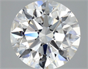 Diamante Natural 2.78 quilates, Redondo , Color D, claridad VVS1 y certificado GIA