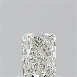 Foto Diamante Natural 0.50 quilates, Radiante , Color J, claridad VVS1 y certificado GIA de