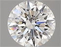 Del inventario de diamantes de laboratorio, 1.53 quilates, Redondo , Color E, claridad VVS2 y certificado IGI