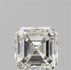 Picture of Natural Diamond 1.01 Carats, Asscher with  Cut, I Color, VVS2 Clarity and Certified by IGI