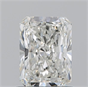 Natural Diamond 1.03 Carats, Radiant with  Cut, H Color, SI1 Clarity and Certified by GIA