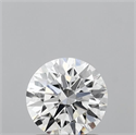 Lab Grown Diamond 1.02 Carats, Round with Ideal Cut, D Color, VS1 Clarity and Certified by IGI