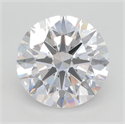 Lab Grown Diamond 5.80 Carats, Round with Excellent Cut, E Color, VVS1 Clarity and Certified by GIA