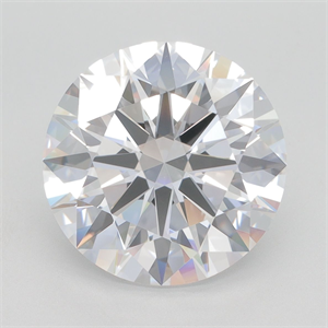 Picture of Lab Grown Diamond 5.80 Carats, Round with Excellent Cut, E Color, VVS1 Clarity and Certified by GIA