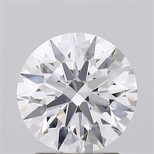 Picture of Lab Grown Diamond 2.20 Carats, Round with Ideal Cut, D Color, IF Clarity and Certified by IGI