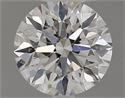 Natural Diamond 0.46 Carats, Round with Very Good Cut, F Color, SI2 Clarity and Certified by GIA