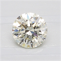 Natural Diamond 0.80 Carats, Round with Very Good Cut, N Color, VS2 Clarity and Certified by GIA