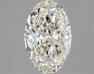 Picture of Natural Diamond 2.01 Carats, Oval with  Cut, H Color, VS1 Clarity and Certified by GIA