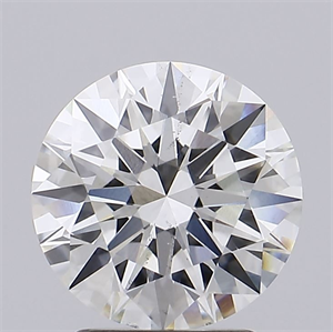 Picture of Lab Grown Diamond 2.51 Carats, Round with Ideal Cut, G Color, VS2 Clarity and Certified by IGI