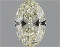 Natural Diamond 1.02 Carats, Oval with  Cut, M Color, SI1 Clarity and Certified by GIA