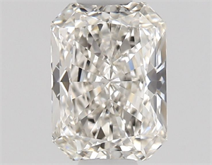 Picture of Natural Diamond 0.57 Carats, Radiant with  Cut, H Color, VS1 Clarity and Certified by GIA