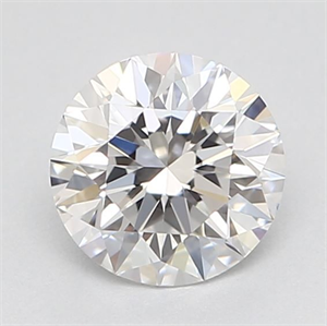 Foto Diamante Natural 0.40 quilates, Redondo , Color E, claridad VVS1 y certificado GIA de