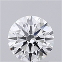 Lab Grown Diamond 1.52 Carats, Round with Ideal Cut, D Color, VS1 Clarity and Certified by IGI