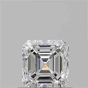 Foto Diamante Natural 0.70 quilates, Asscher , Color F, claridad VVS2 y certificado GIA de