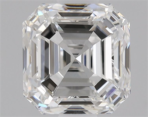 Picture of Natural Diamond 1.01 Carats, Asscher with  Cut, F Color, VVS2 Clarity and Certified by GIA