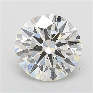 Picture of Lab Grown Diamond 1.54 Carats, Round with Ideal Cut, I Color, VS2 Clarity and Certified by IGI