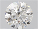 Diamante Natural 0.56 quilates, Redondo , Color H, claridad VVS2 y certificado GIA