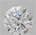 Natural Diamond 1.81 Carats, Round with Excellent Cut, D Color, IF Clarity and Certified by GIA