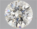 Diamante Natural 3.03 quilates, Redondo , Color J, claridad SI1 y certificado GIA