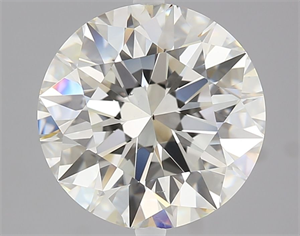 Foto Diamante Natural 3.03 quilates, Redondo , Color J, claridad SI1 y certificado GIA de