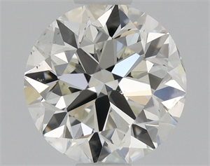 Picture of Natural Diamond 0.81 Carats, Round with Excellent Cut, J Color, VS2 Clarity and Certified by GIA