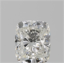 Natural Diamond 0.90 Carats, Cushion with  Cut, I Color, VS1 Clarity and Certified by GIA