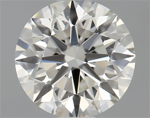 Picture of Natural Diamond 0.77 Carats, Round with Excellent Cut, H Color, VS2 Clarity and Certified by IGI