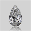 Natural Diamond 0.30 Carats, Pear with  Cut, F Color, SI1 Clarity and Certified by GIA