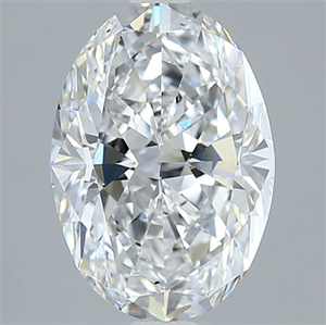 Picture of Natural Diamond 3.01 Carats, Oval with  Cut, D Color, SI1 Clarity and Certified by GIA