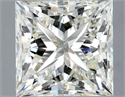 Natural Diamond 3.02 Carats, Princess with  Cut, K Color, SI1 Clarity and Certified by GIA