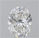 Natural Diamond 2.01 Carats, Oval with  Cut, G Color, VVS2 Clarity and Certified by GIA