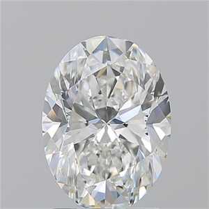 Picture of Natural Diamond 2.01 Carats, Oval with  Cut, G Color, VVS2 Clarity and Certified by GIA
