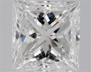 Foto Diamante Natural 0.80 quilates, Princesa , Color D, claridad VVS1 y certificado GIA de