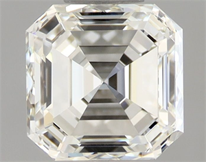 Foto Diamante Natural 1.02 quilates, Asscher , Color H, claridad VVS2 y certificado IGI de